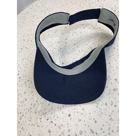 Titleist FJ Golf Pro V1 Navy Embroidered Adjustable Sun Visor Cap Old Money - Picture 5 of 6